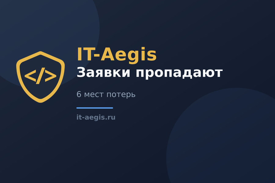 Заявки с сайта пропадают: 6 мест, где они теряются