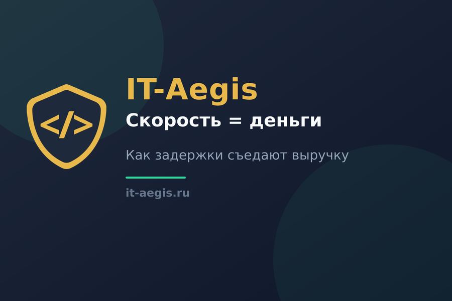 Скорость загрузки сайта — это деньги: как задержки съедают вашу выручку